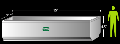 20 Yard Roll-off Container